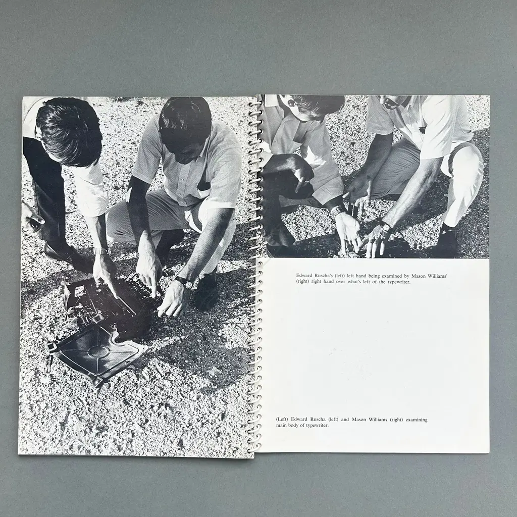 MASON WILLIAMS ED RUSCHA PATRICK BLACKWELL: ROYAL ROAD TEST Image 1++